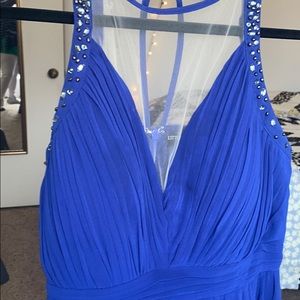 Cobalt blue prom dress